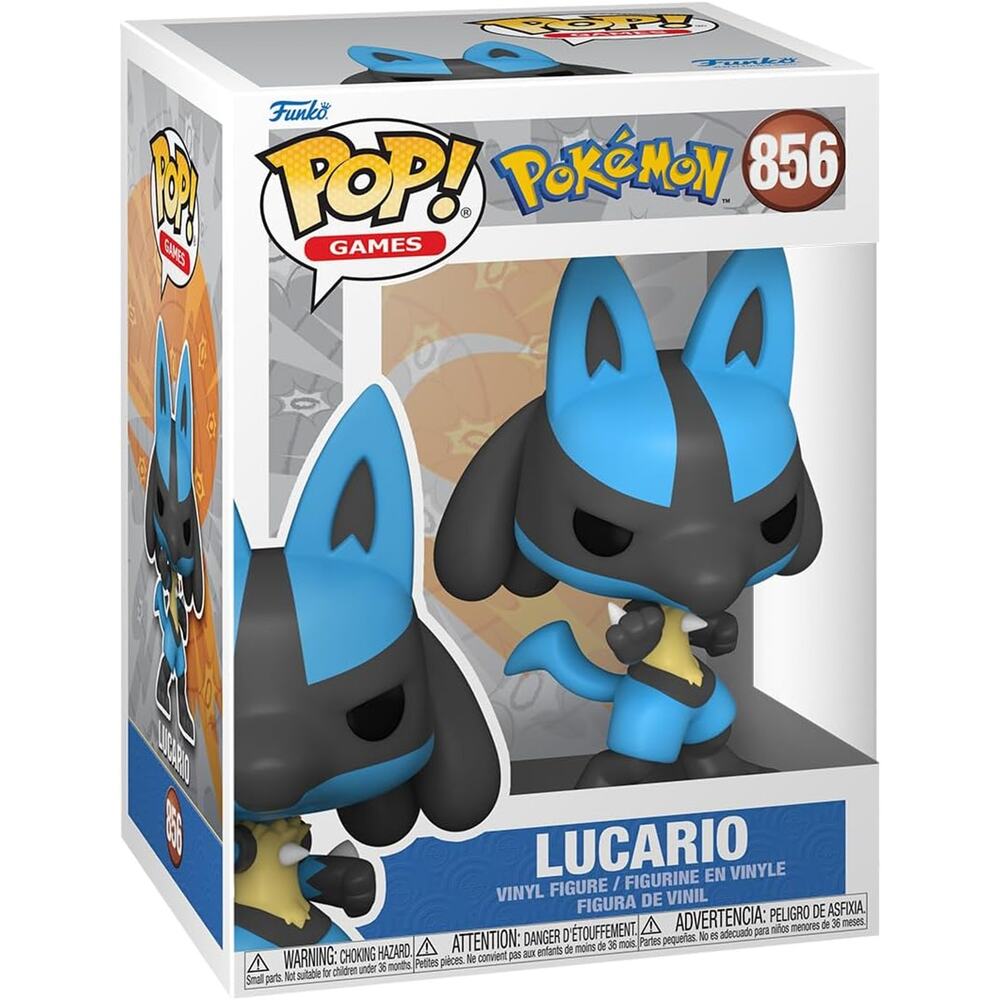 Funko Pop! Games: Pokemon - Lucario # 856 With Protector